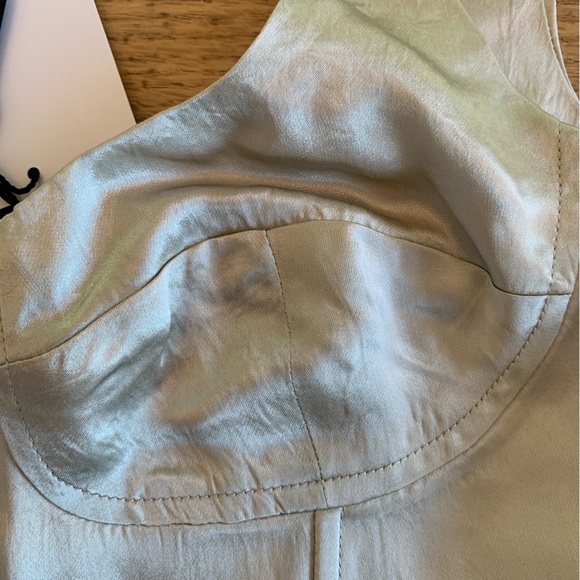 Zara Lingerie Bralette Corset Taupe Women’s Medium NWT - Picture 2 of 10